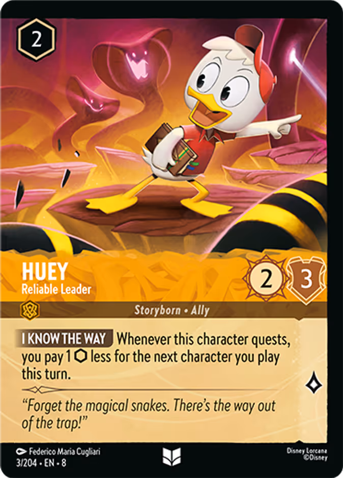 Huey - Reliable Leader