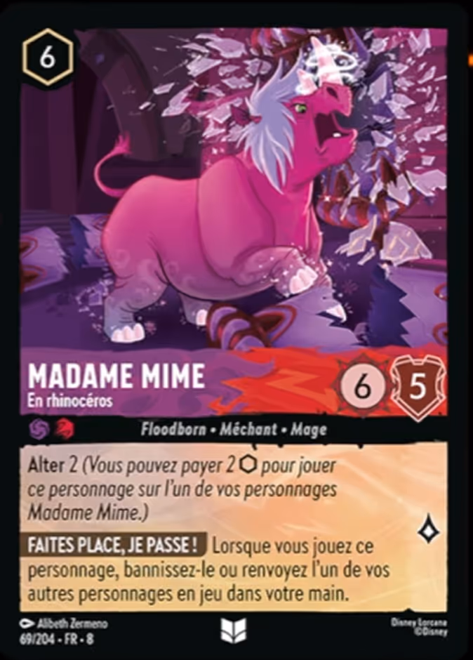 Madam Mim - As Rhinoceros