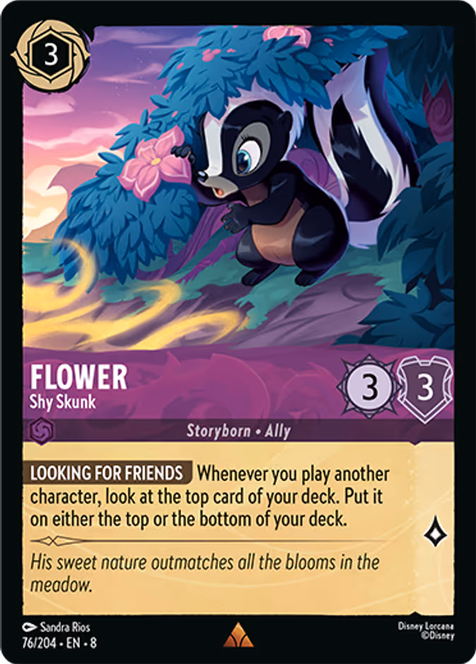 Flower - Shy Skunk