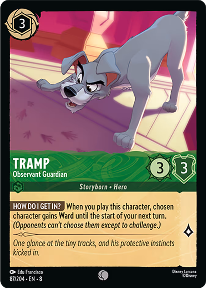 Tramp - Observant Guardian