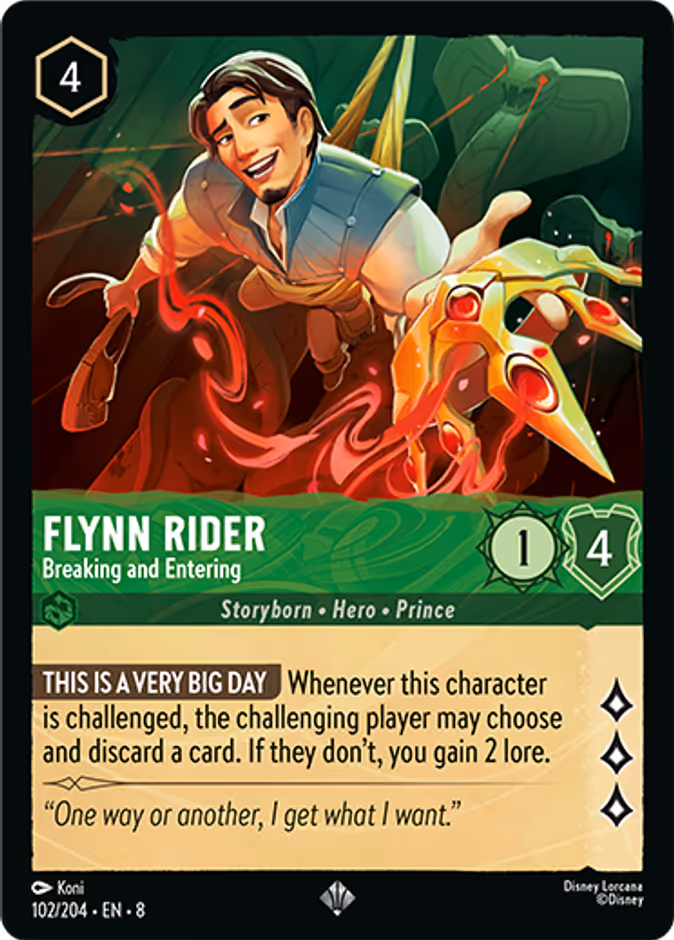 Flynn Rider - Breaking and Entering