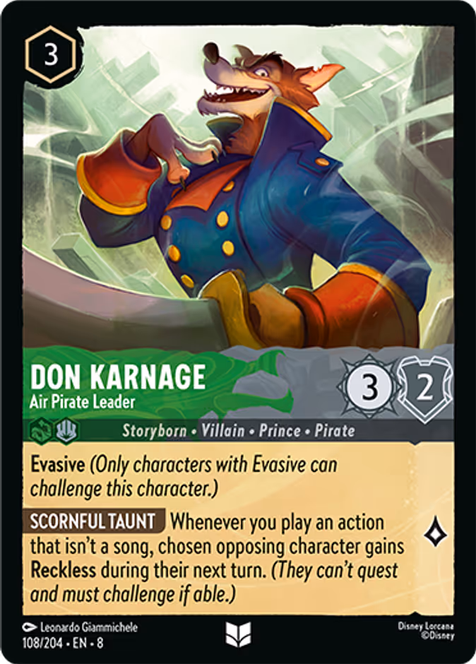 Don Karnage - Air Pirate Leader