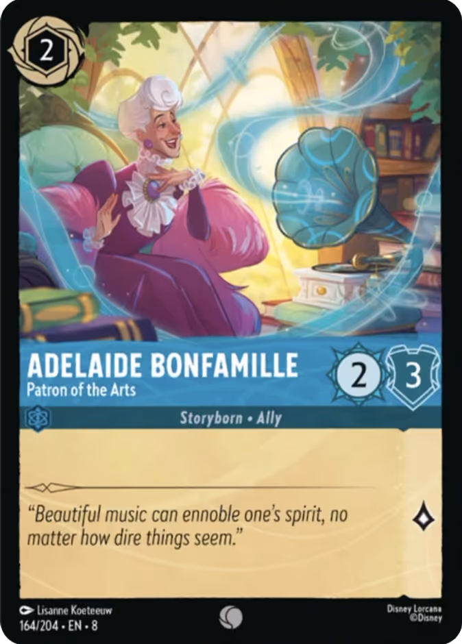 Adelaide Bonfamille - Patron of the Arts