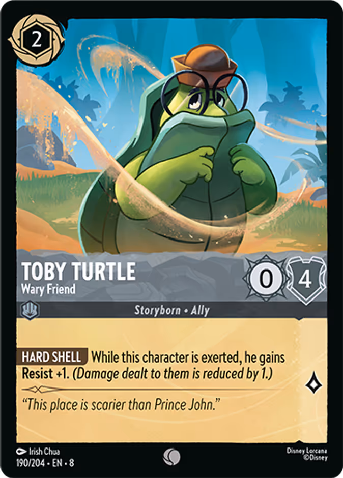 Toby Turtle - Wary Friend